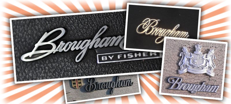 Illustration for article titled What's That Car Word Mean? 'Brougham' Edition