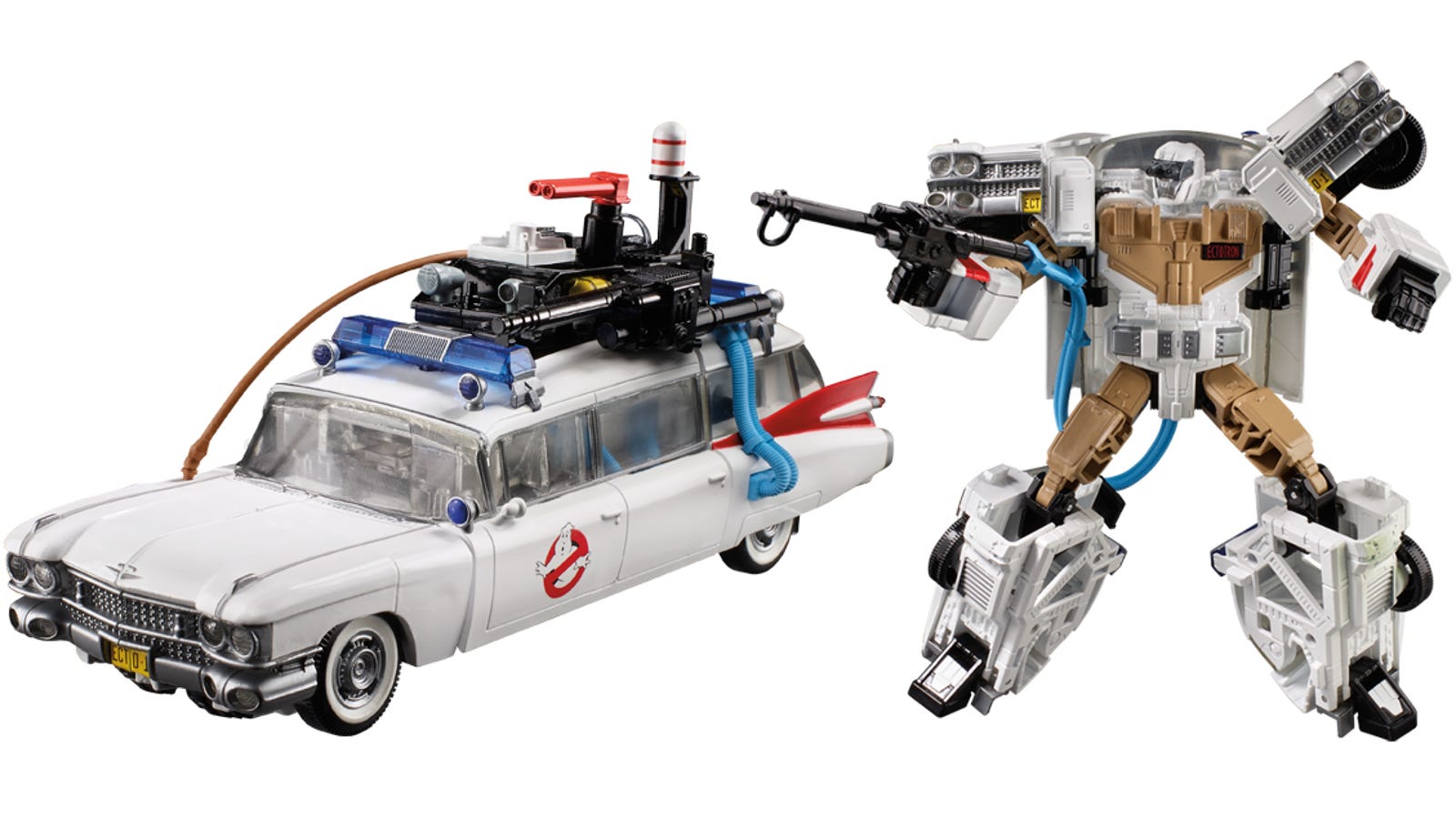 Transformers Meets Ghostbusters in Hasbro's New Ectotron Toy
 Ghostbusters Toy