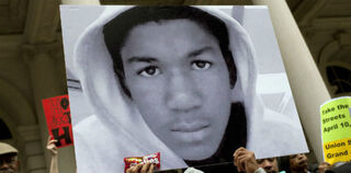 Pro-Trayvon Martin rally in March 2013 in New York City (Allison Joyce/Getty Images)