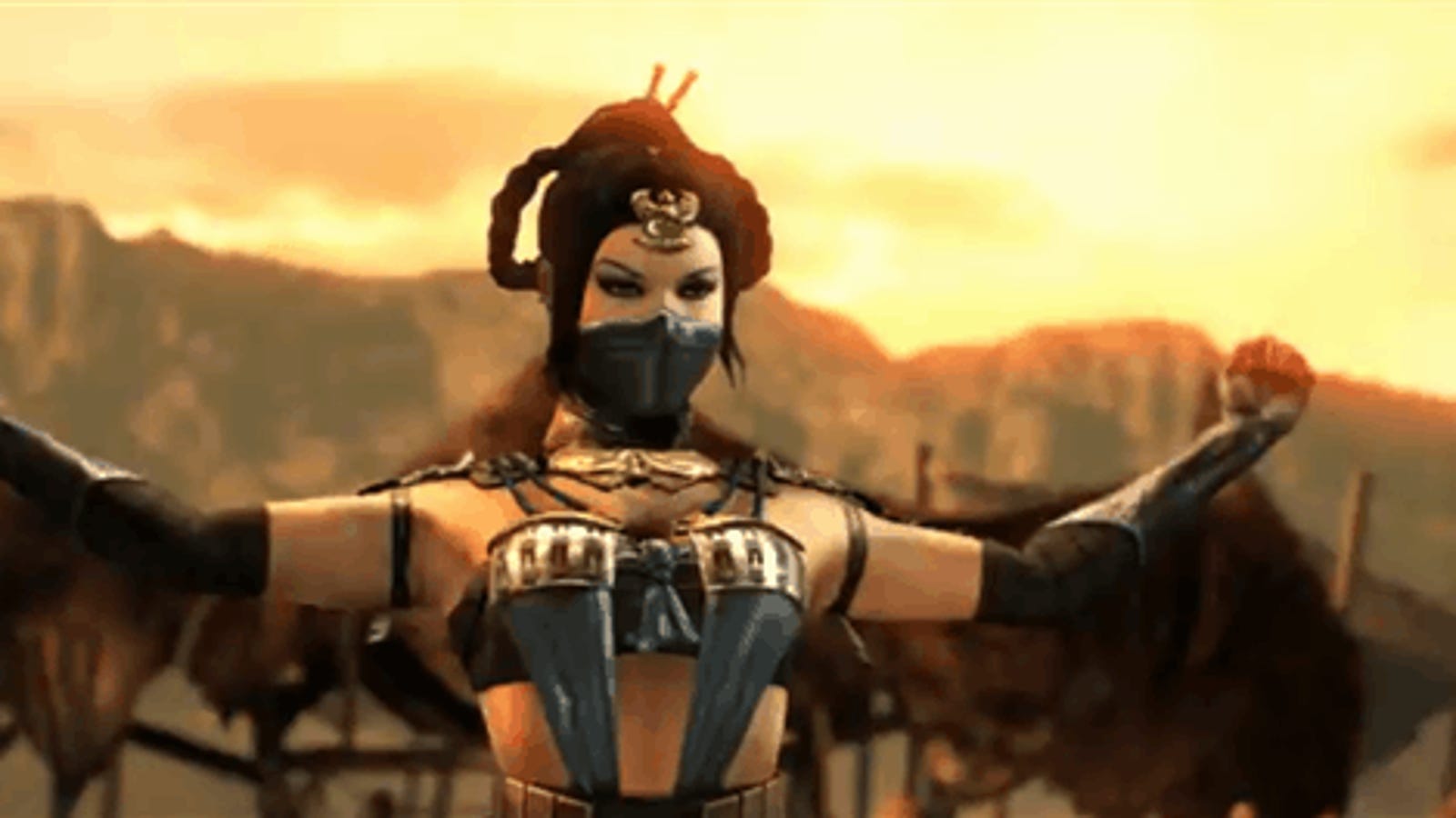 Our First Look At Princess Kitana In Mortal Kombat X 8718