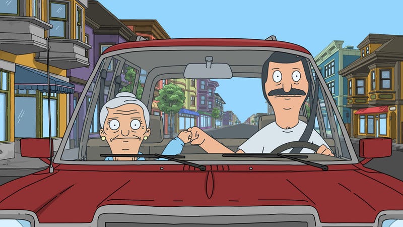 Illustration for article titled Bob's Burgers asks, "What if Collateral were about quilts?"