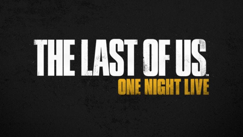 Illustration for article titled Sony to make people read The Last Of Us script on stage