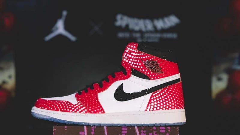 spidey jordans