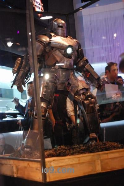Shiny, Scary Iron Man Suit at CES