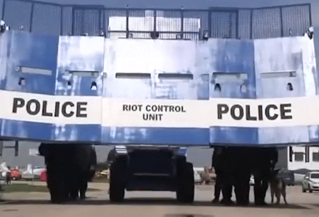 Bozena Riot Vehicle by Bozena Security Systems