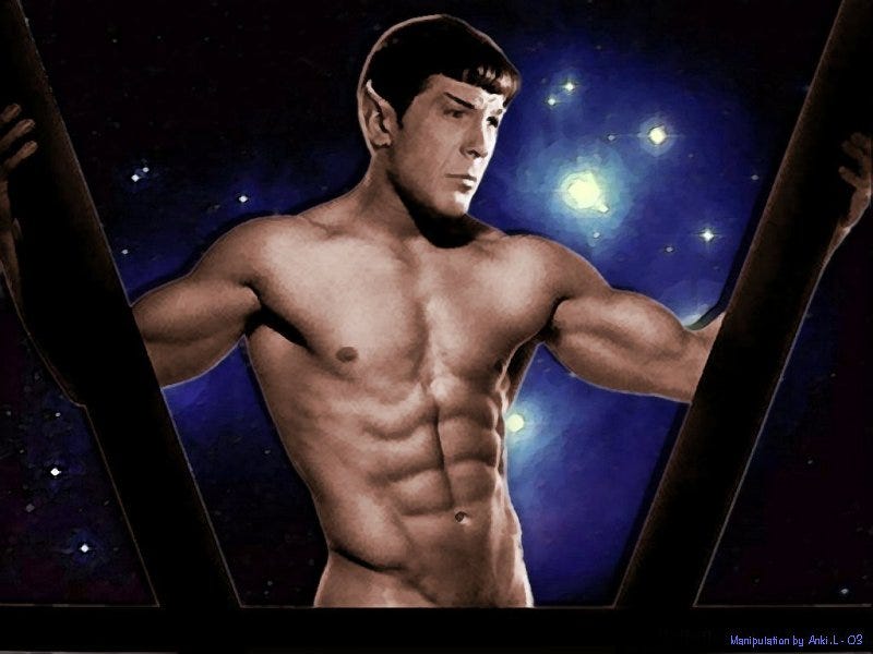 Illustration for article titled Sexy Spock
