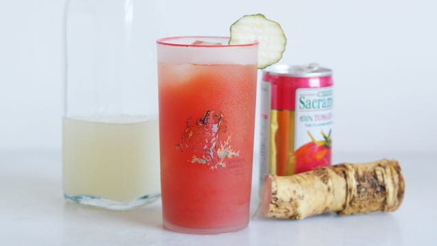 Make a Spicy Bloody Mary With Horseradish Vodka