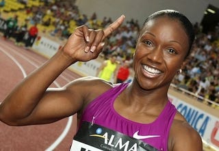 Illustration for article titled Carmelita Jeter Reveals Her Ranking