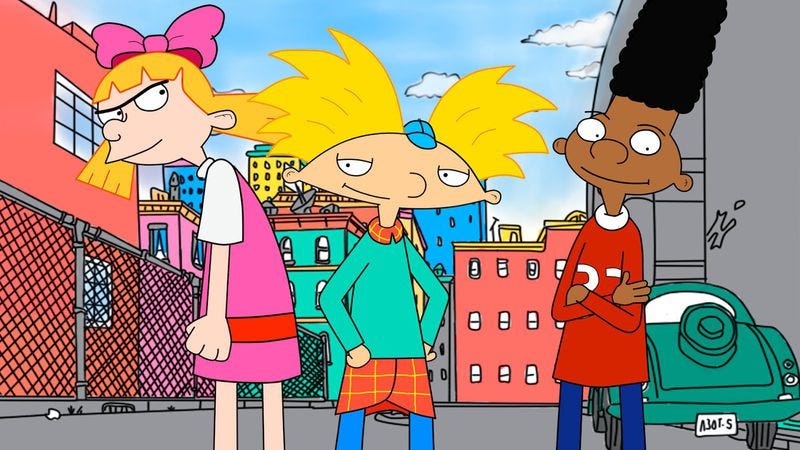 The kids of Hey Arnold!