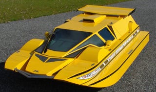Illustration for article titled A One-of-a-Kind Amphibious Hydrocar You Can Buy