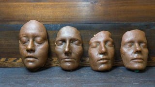 Illustration for article titled Ancient Roman funeral masks made from wax were freakishly lifelike