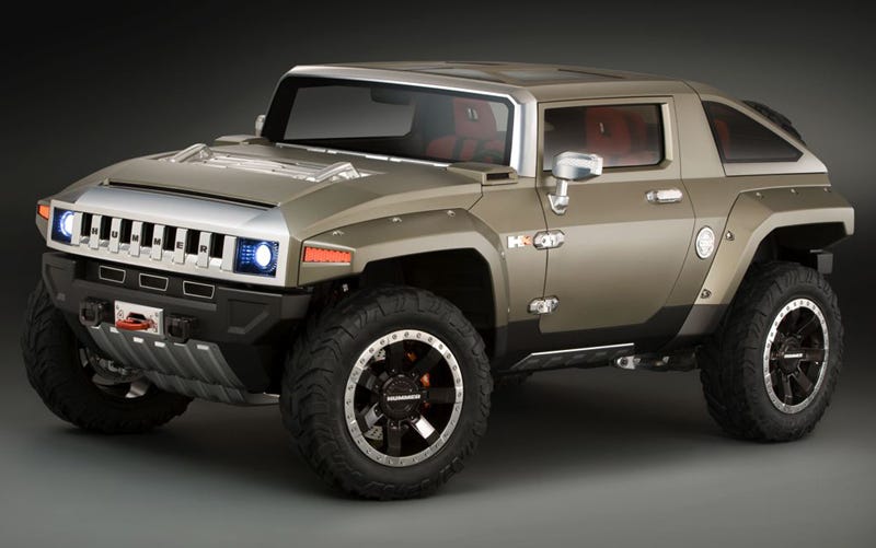 Illustration for article titled Detroit Auto Show: Hummer HX Concept Embargo Totally Fragged