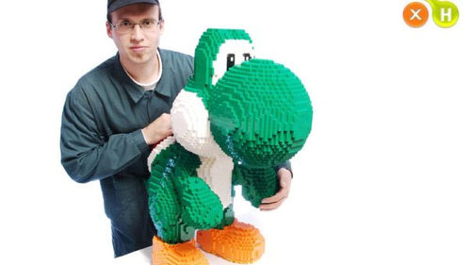 lego black yoshi