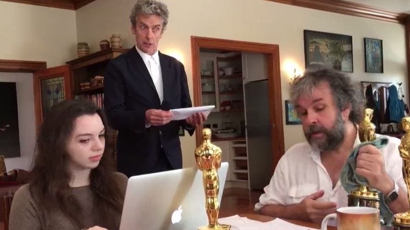 Illustration for article titled Peter Jackson finally, sort-of confirms he’ll direct an episode of Doctor Who