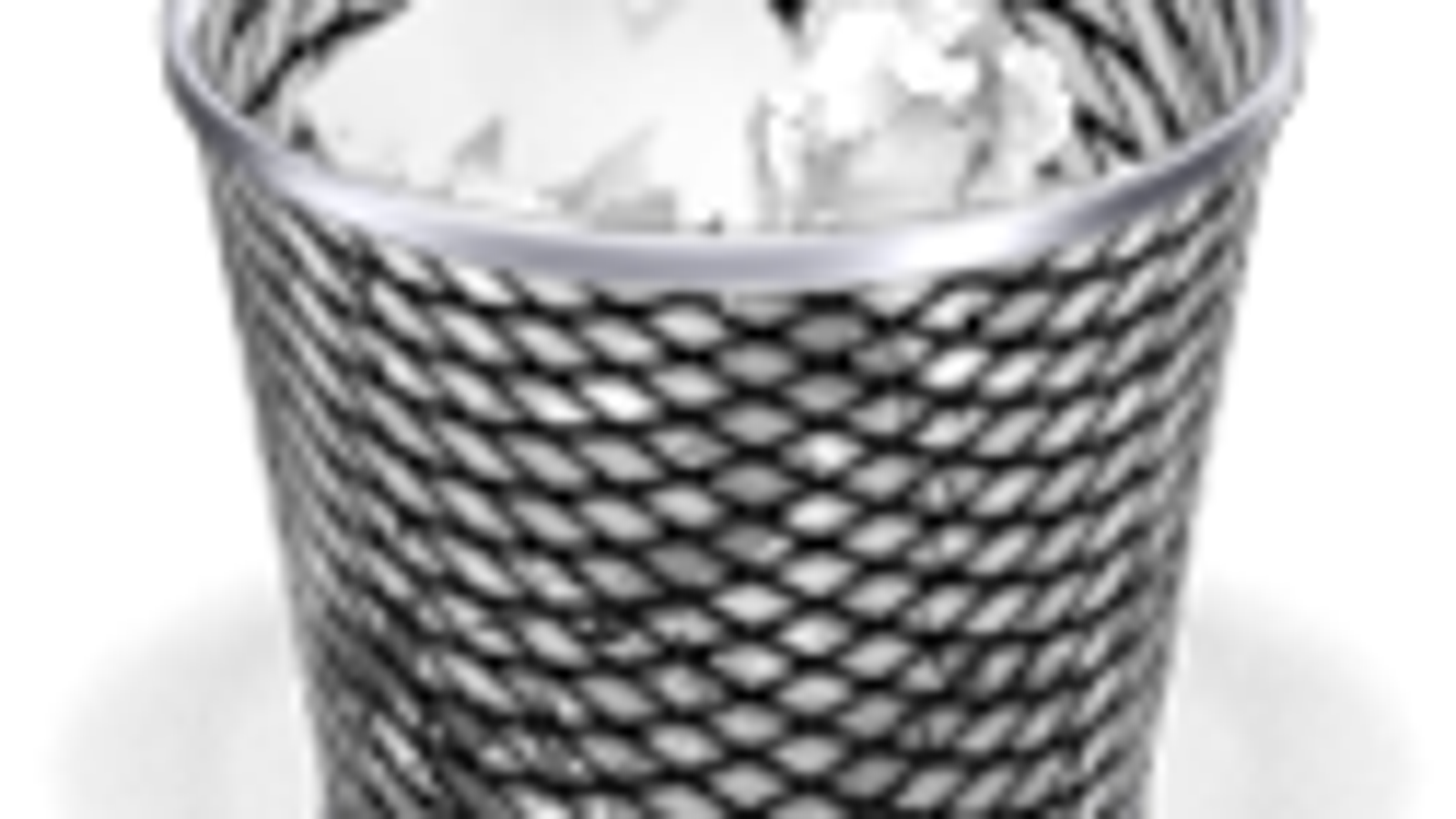 picasa force empty trash can
