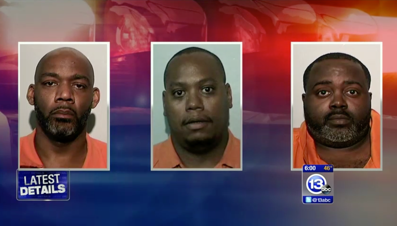 Cordell Jenkins, Kenneth Butler and Anthony Haynes (ABC 13 screenshot)