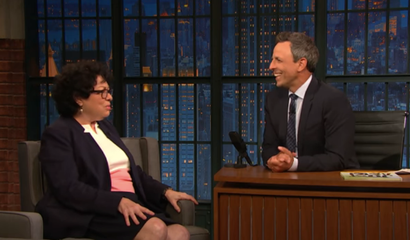 Justice Sonia Sotomayor, Seth Meyers