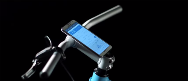 Samsung también tiene una bicicleta, y se controla con el móvil