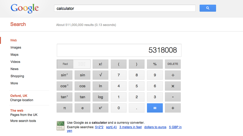 Illustration for article titled Calc.exe Is Dead, Long Live Google's Calculator