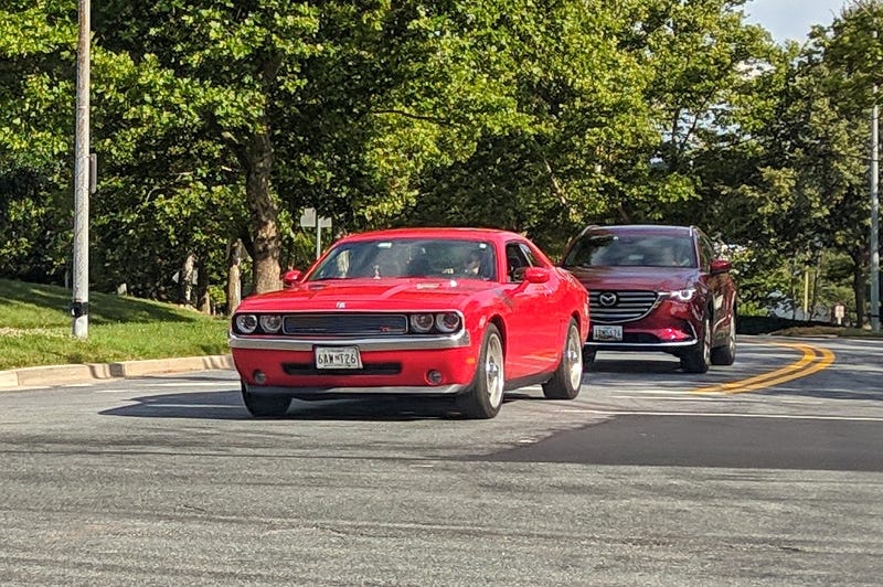 Illustration for article titled Chrome bumper trim on a modern Challenger - I think this might be ok?