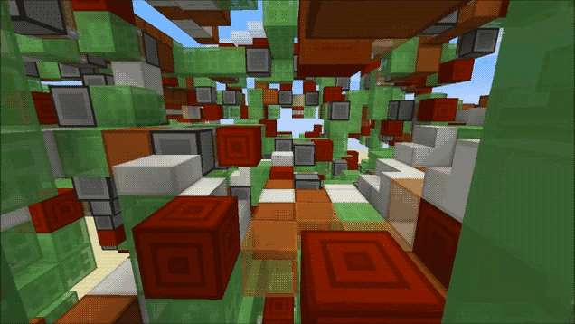 It's A Joy To Watch This Giant Minecraft Battle Robot Move