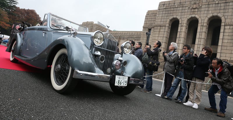 Illustration for article titled Scenes From The 2014 Tokyo Classic Car Festival