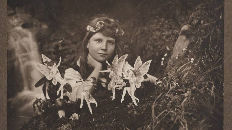 Illustration for article titled Two Cottingley Fairy Photos Are Going Up for Auction, In Case You've Got £2,000 Lying AroundÂ