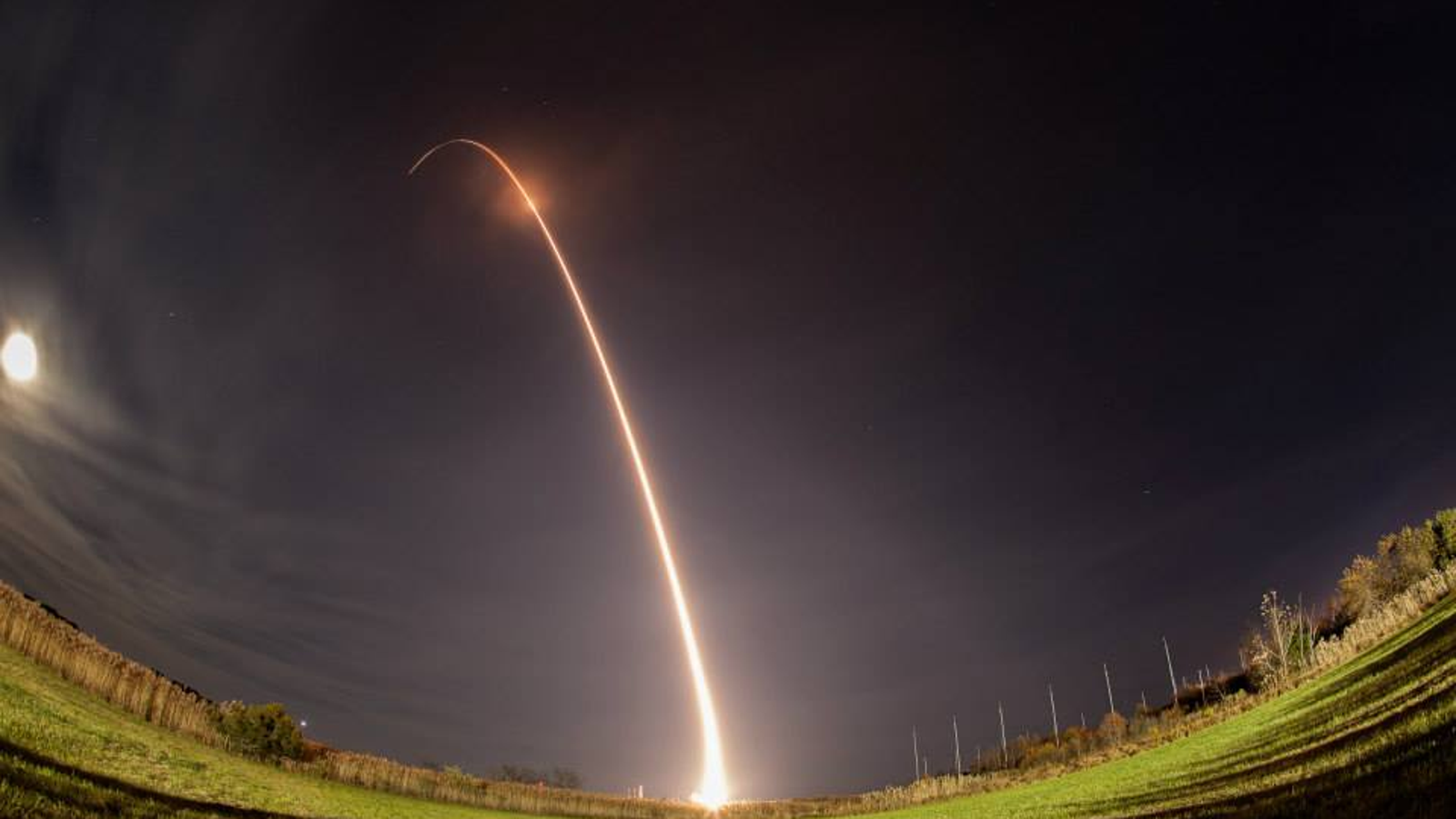 rocket launch from virginia tonight