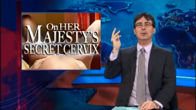 Illustration for article titled The Daily Show's Royal Baby Meltdown Deserves Its Own Knighthood