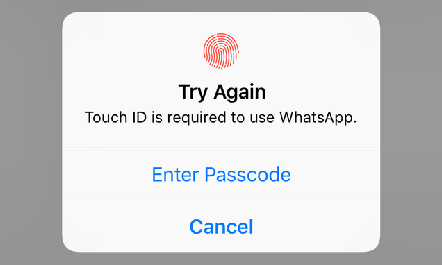 How to Lock WhatsApp on iOS with Touch ID or Face ID