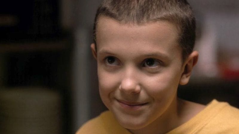 Watch Millie Bobby Brown transform into Eleven in time-lapse of her buzzcut