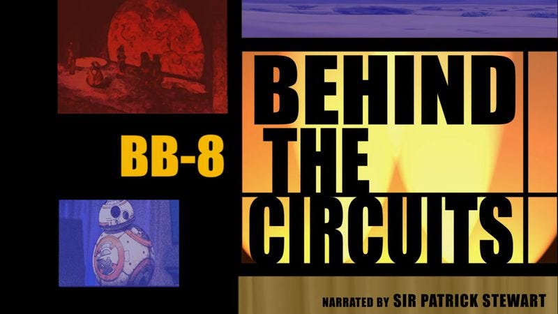 Illustration for article titled Star Wars’ BB-8 gets his own redemptive, Behind The Music-style special