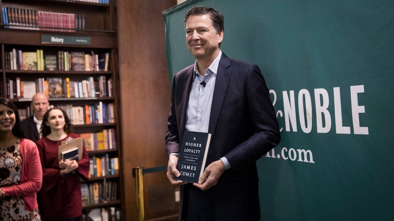 Image result for COMEY BOOK TOUR