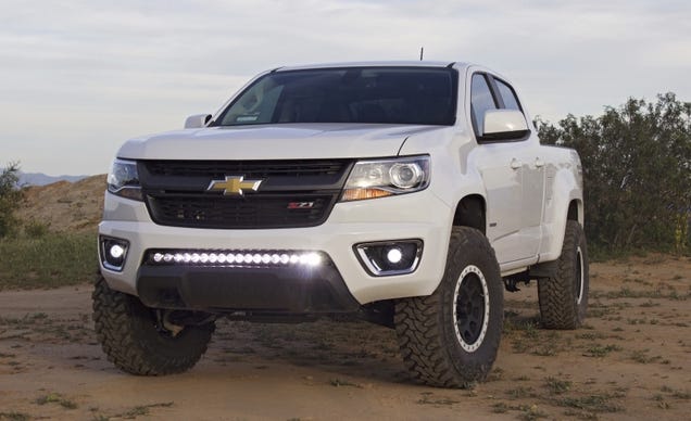 This Unofficial 2015 Chevy Colorado ZR2 Is Your Cheap Mini-Ford Raptor
