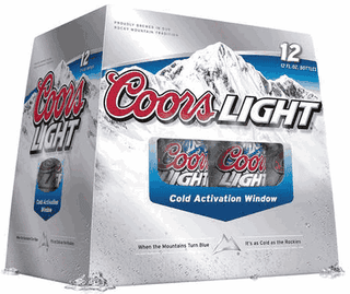 Illustration for article titled Coors Light Invents Cold Activation Window: Cancer Cured, World Peace Ensues