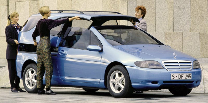 Illustration for article titled That Time Mercedes Made Four Cars In One