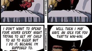 Illustration for article titled Candorville Comic: Win-Win