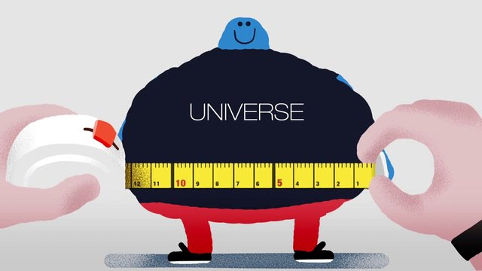 Animated size. The Universe is big it is huge Complex and funny. How big is it WAW.