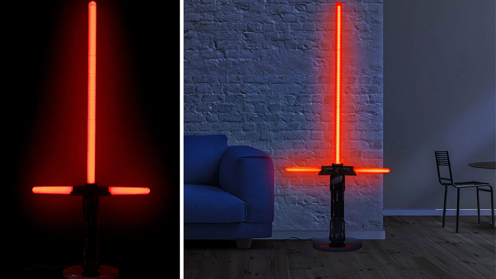 Gigantic Lightsaber Lamps Can Light Up An Entire Cantina