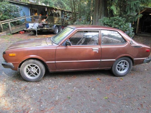 For $3,500, This 1978 Toyota Corolla Packs a Six, Is Aptly Brown