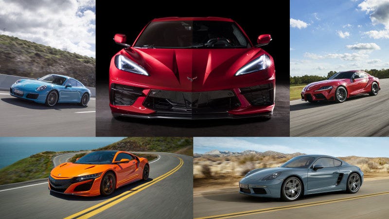 Illustration for article titled C8 vs. NSX?