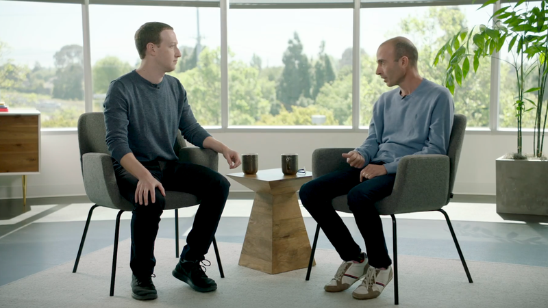 Illustration for article titled I Wouldn't Even Make My Worst Enemy, Who Happens to Be Mark Zuckerberg, Listen to 90 Minutes of Mark Zuckerberg Bloviating About, Uh, People, or Technology, or Something
