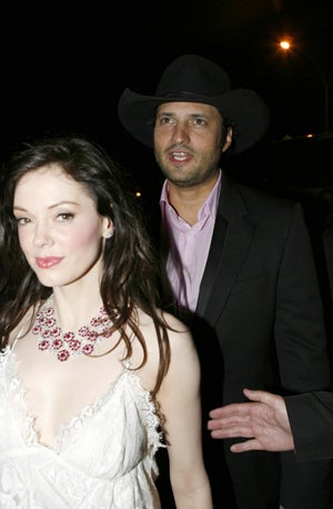 Illustration for article titled Rose McGowan & Robert Rodriguez: Splitsville