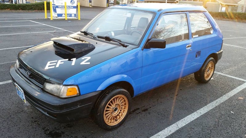 For 1 500 Could This 1990 Subaru Justy Be A Small Wonder