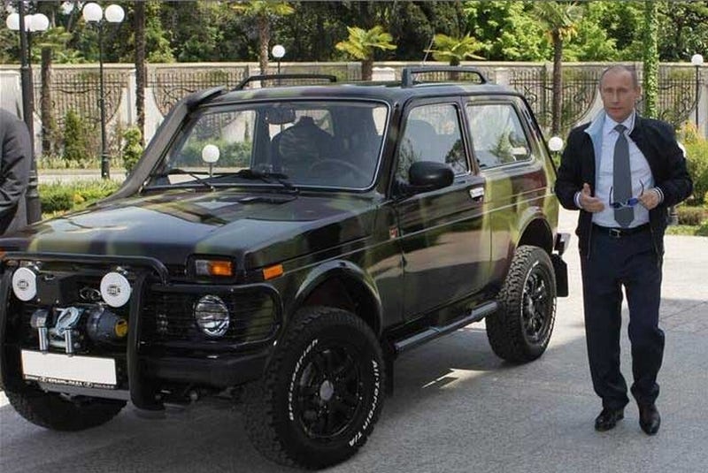 Vladimir Putin's Lada Niva Is Totally Bad-Ass