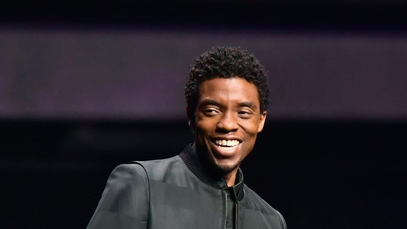 Chadwick Boseman speaks onstage at CinemaCon 2019 The State of the Industry and STXfilms Presentation on April 2, 2019 in Las Vegas, Nevada.