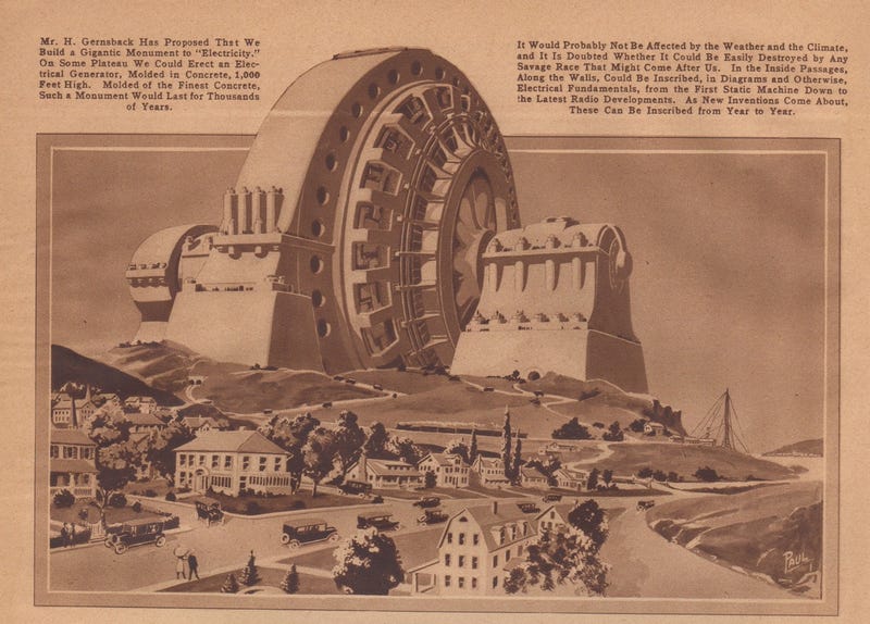 Illustration for article titled The Monument to Electricity That Never Was