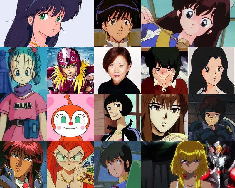 Tsuru Hiromi, Voice Actress of Kimagure Orange Road's Madoka and Dragon ...