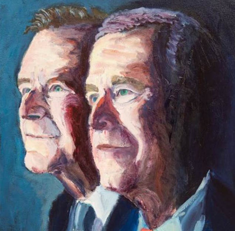 George Bush Paintings Revealed In Email Hack | HuffPost