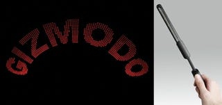 Illustration for article titled Brando USB Light Show Stick: Wave Your Words in the Air